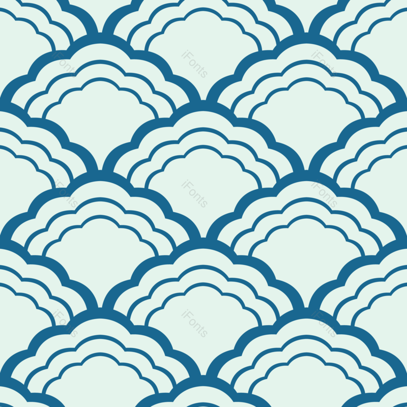 花纹图片,底纹元素,曲线PNG,蓝色免抠素材